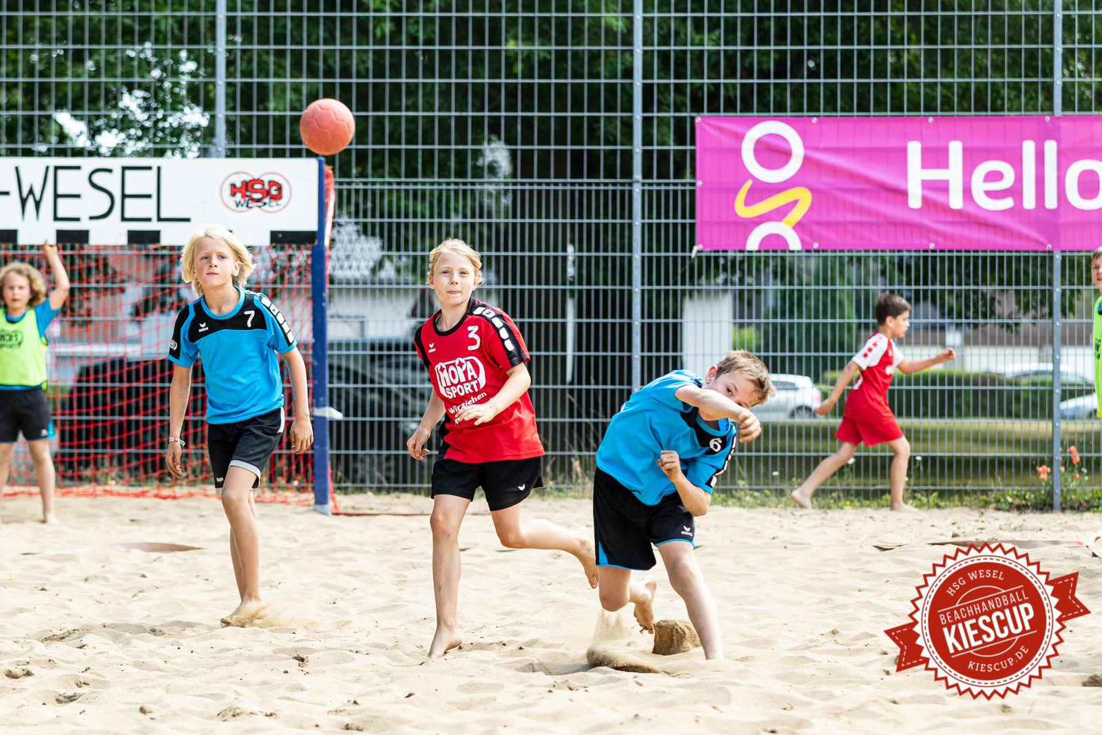 HSG Wesel - Beachhandball Samstag 13. Kiescup 2019