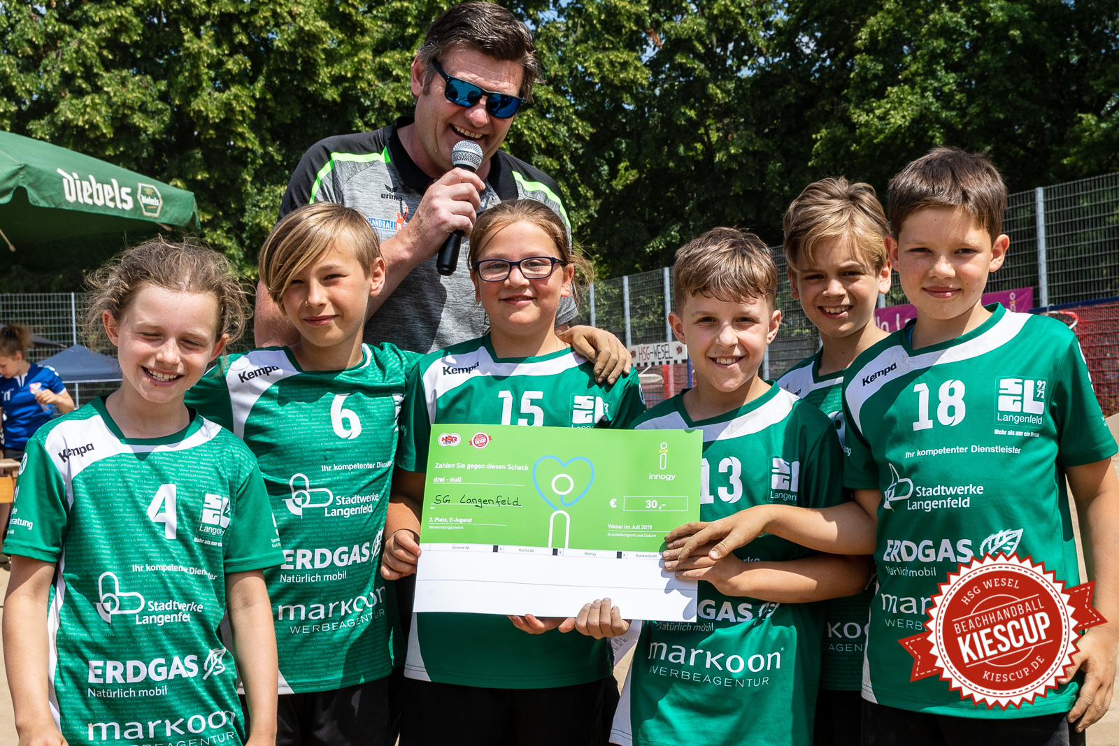 HSG Wesel - Beachhandball Samstag 13. Kiescup 2019