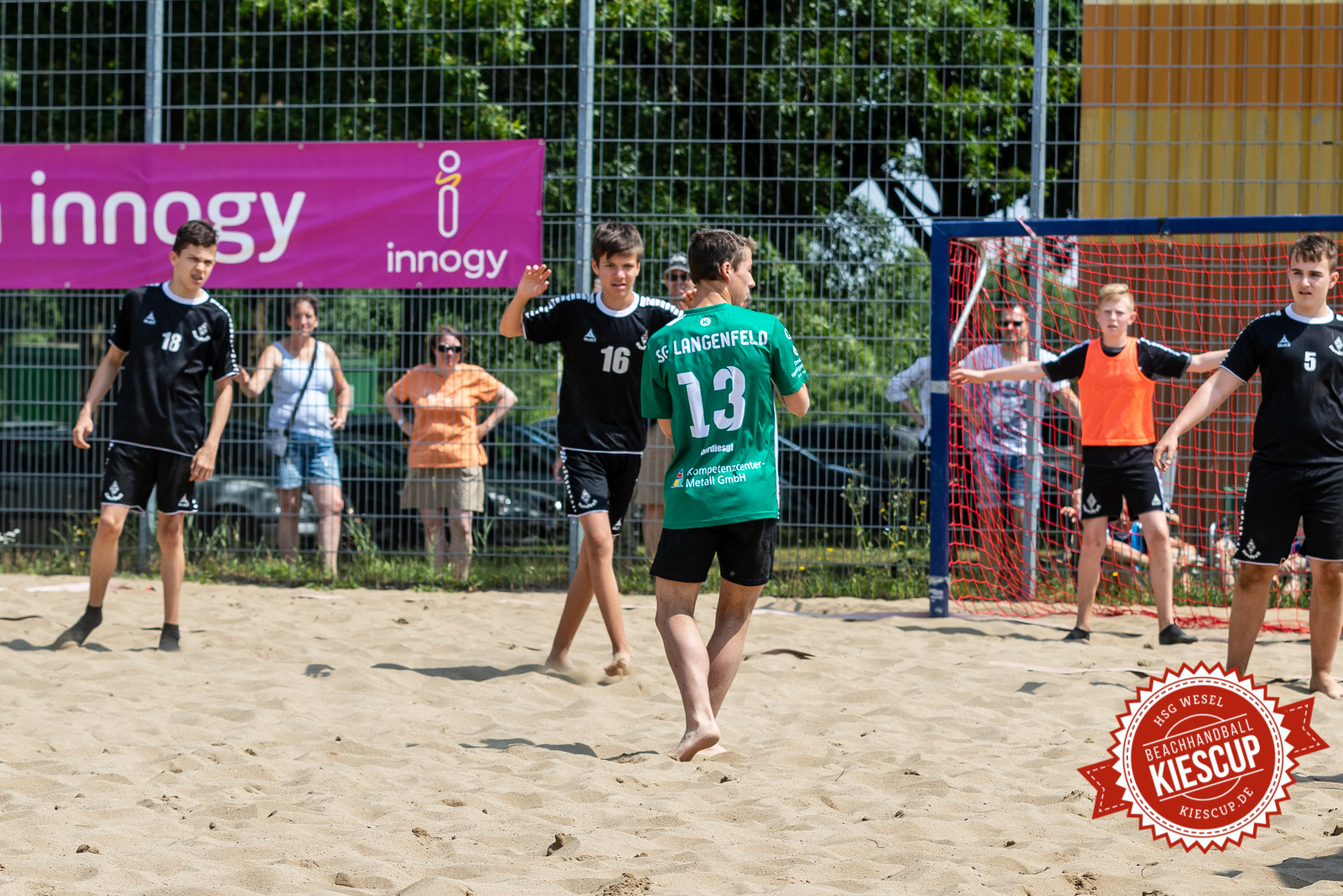 HSG Wesel - Beachhandball Samstag 13. Kiescup 2019