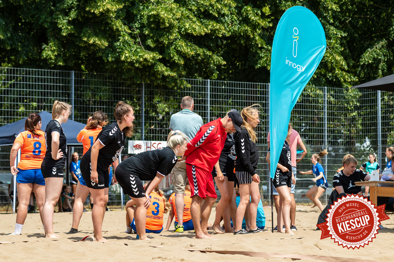 HSG Wesel - Beachhandball Samstag 13. Kiescup 2019