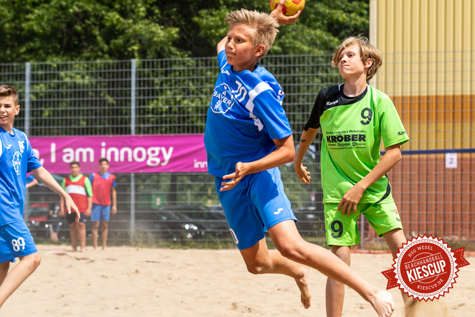 HSG Wesel - Beachhandball Samstag 13. Kiescup 2019