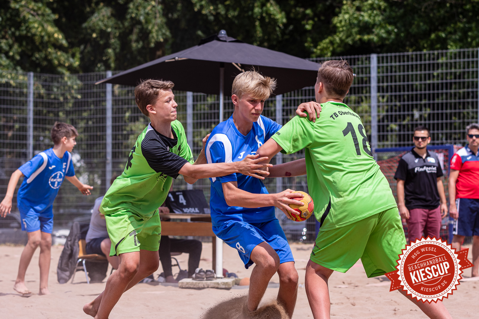 HSG Wesel - Beachhandball Samstag 13. Kiescup 2019