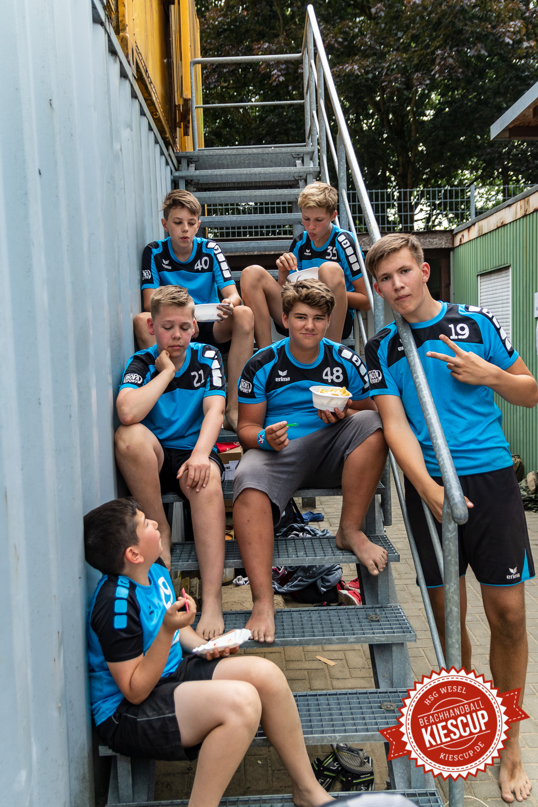 HSG Wesel - Beachhandball Samstag 13. Kiescup 2019