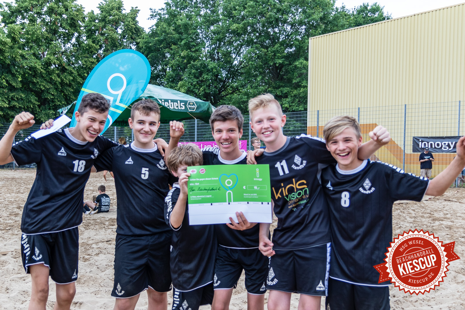 HSG Wesel - Beachhandball Samstag 13. Kiescup 2019
