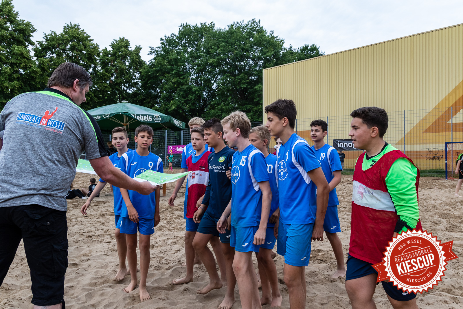 HSG Wesel - Beachhandball Samstag 13. Kiescup 2019
