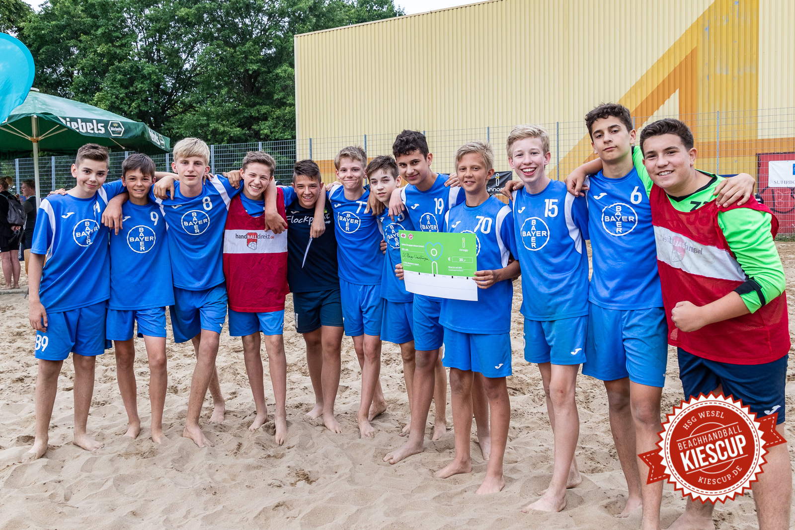 HSG Wesel - Beachhandball Samstag 13. Kiescup 2019