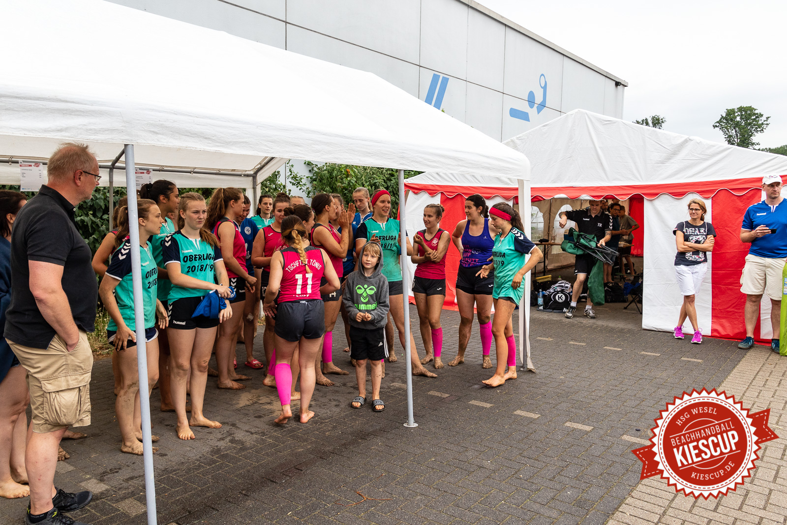 HSG Wesel - Beachhandball Samstag 13. Kiescup 2019