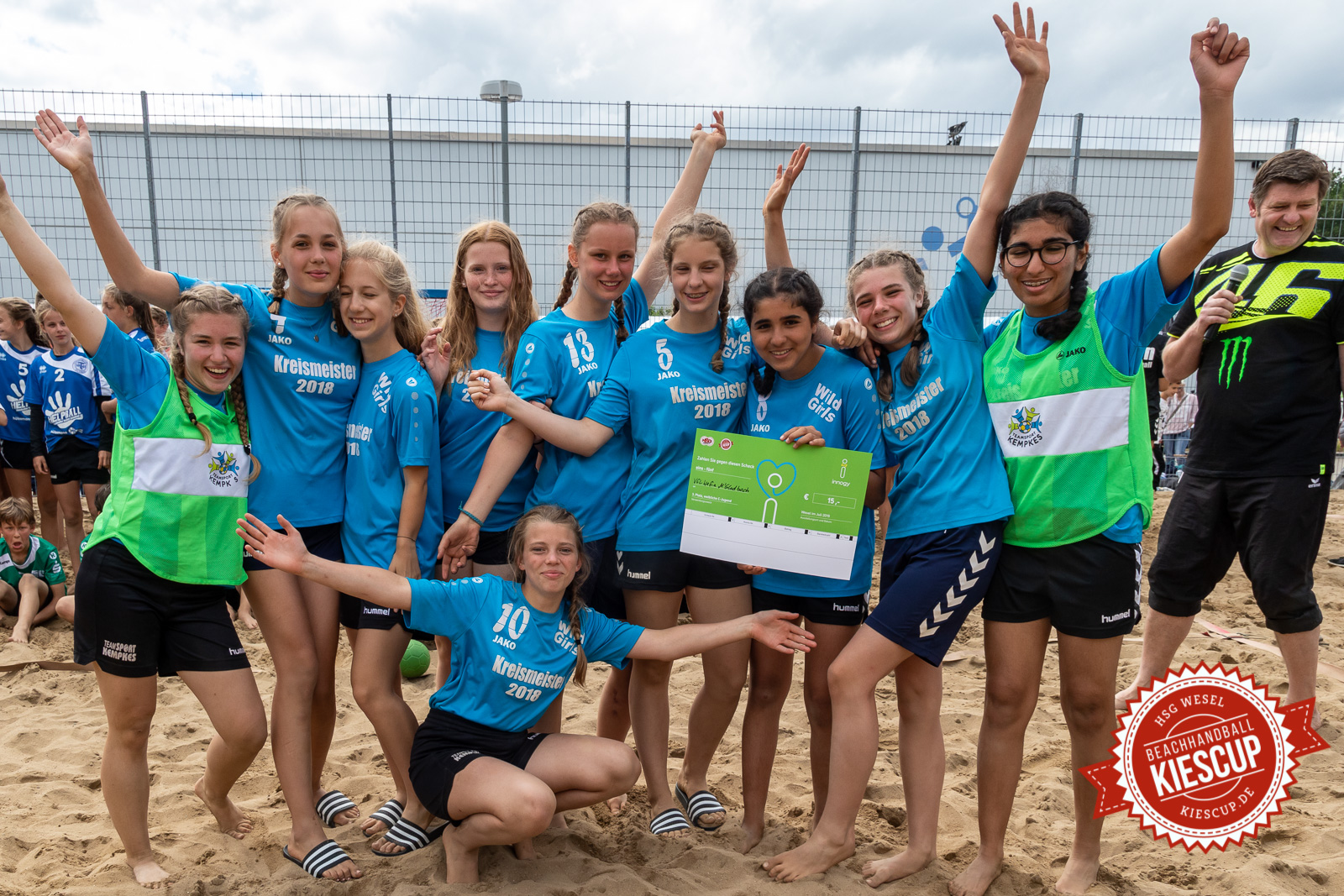 HSG Wesel - Beachhandball Sonntag 13. Kiescup 2019