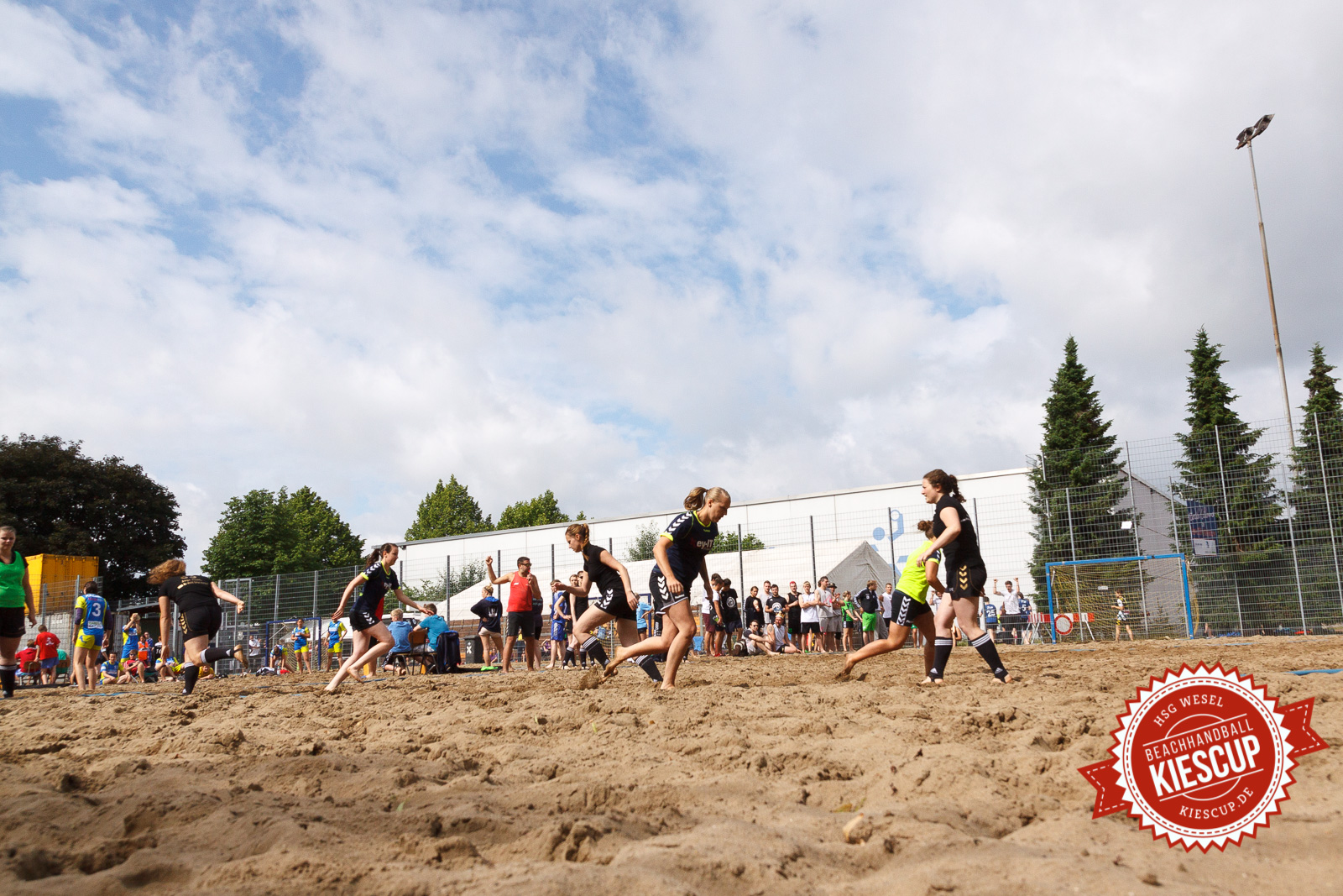 Beachhandball - HSG Wesel - KiesCup Seniorenturnier 2013