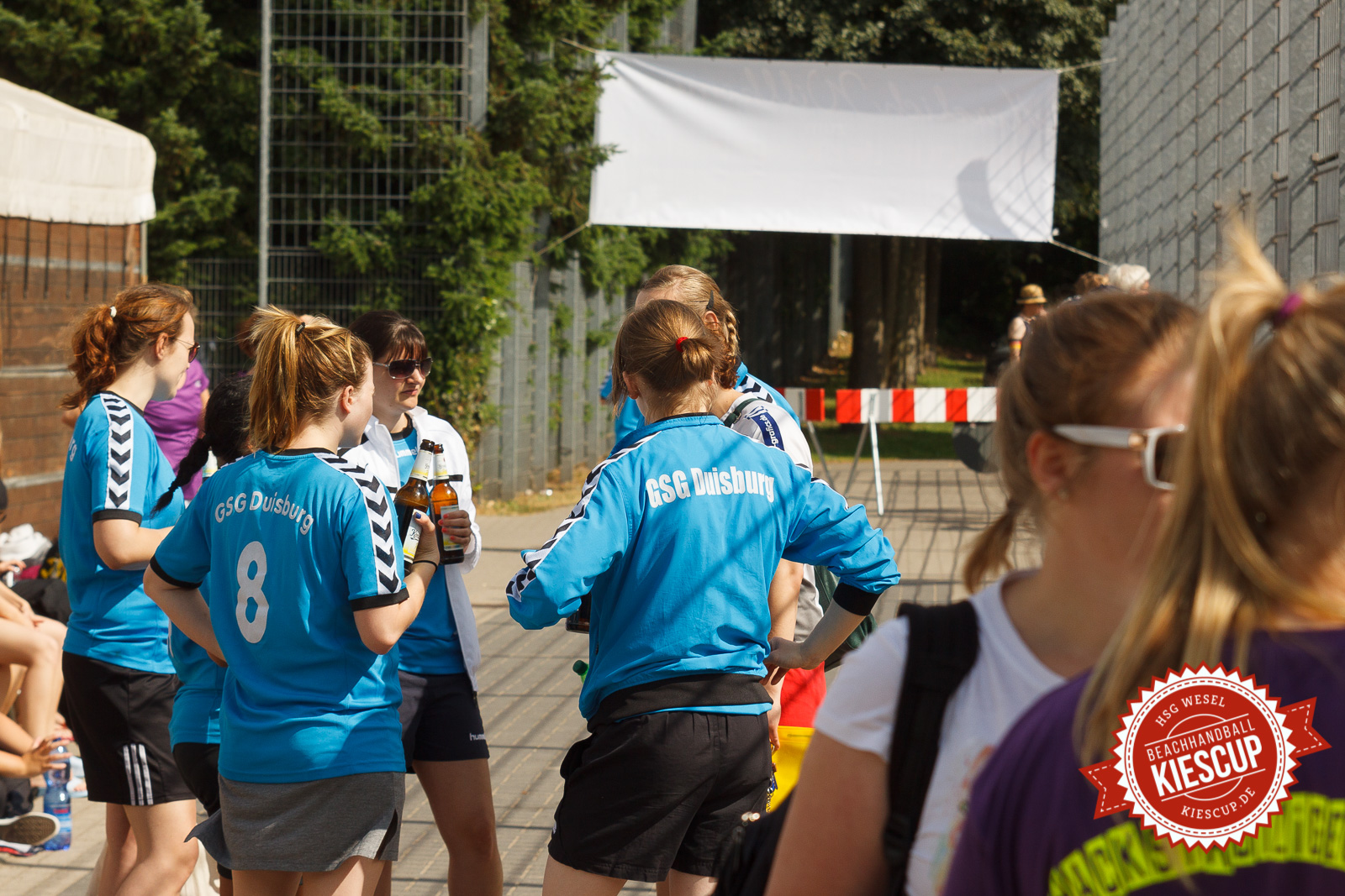 Beachhandball - HSG Wesel - KiesCup Seniorenturnier 2013