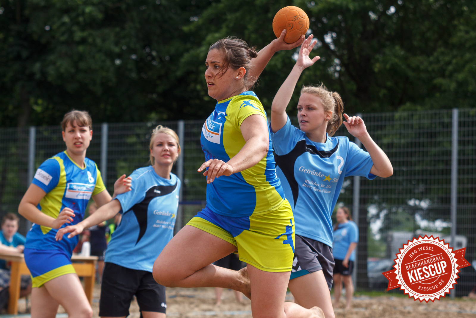 Beachhandball - HSG Wesel - KiesCup Seniorenturnier 2013