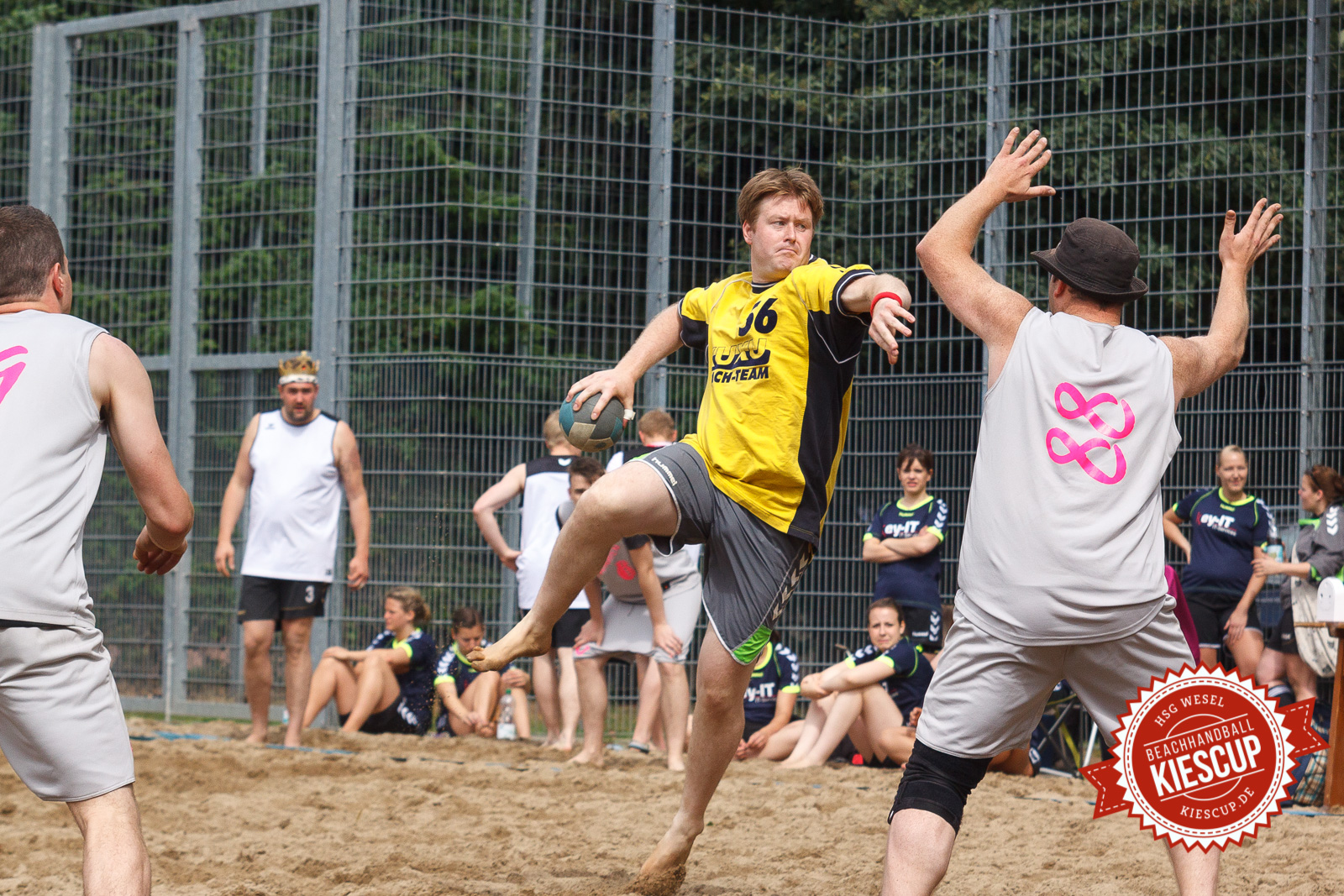 Beachhandball - HSG Wesel - KiesCup Seniorenturnier 2013