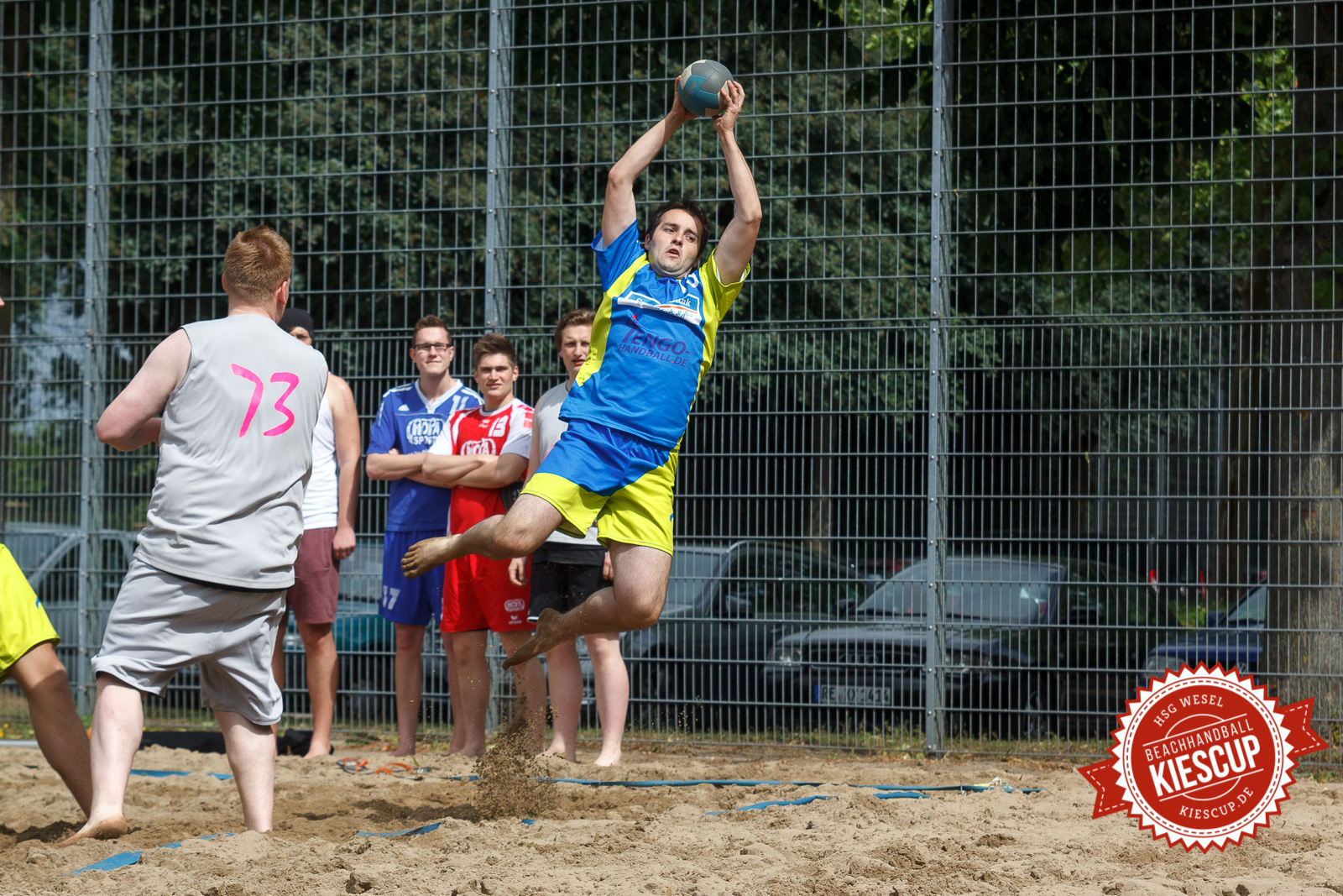 Beachhandball - HSG Wesel - KiesCup Seniorenturnier 2013