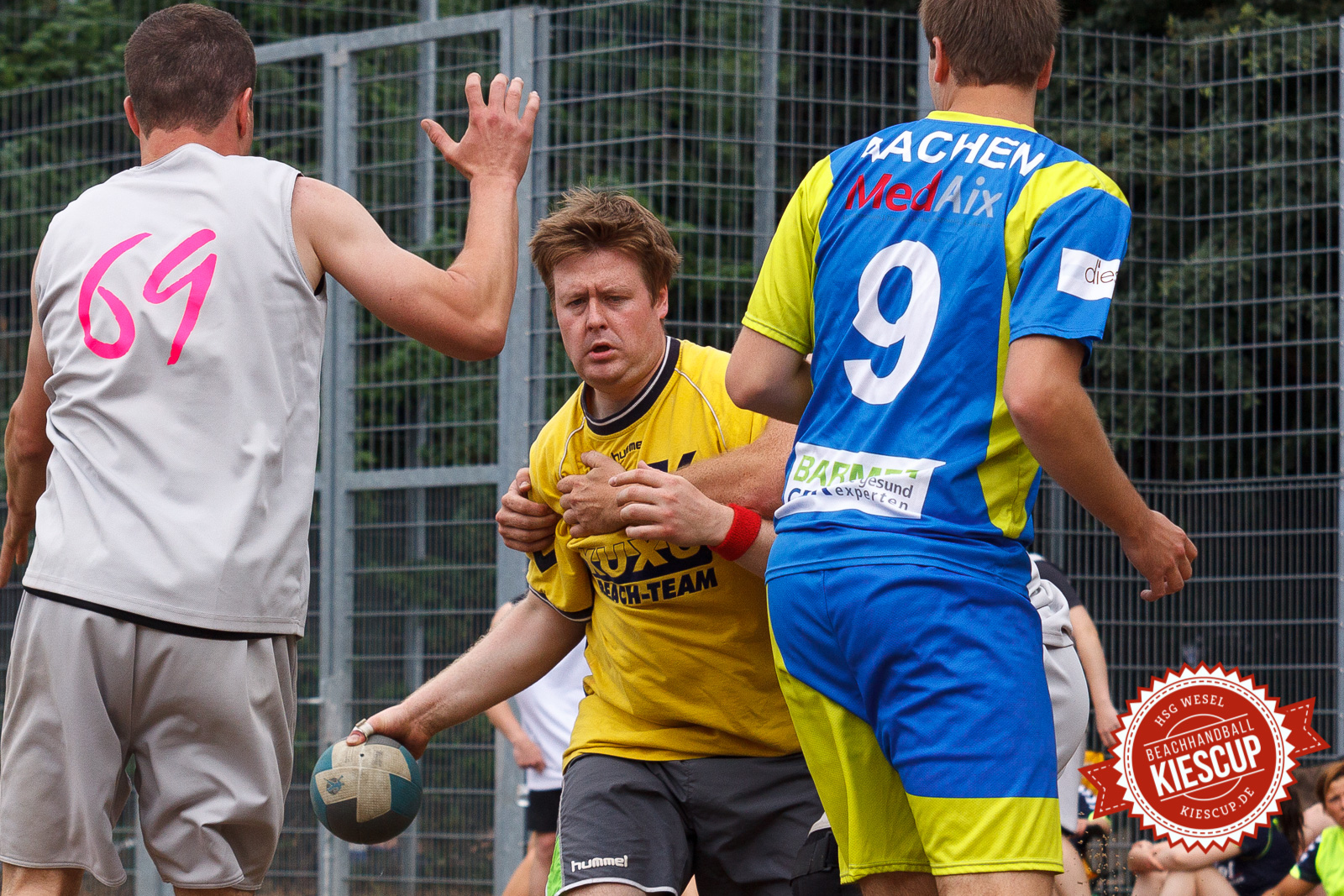 Beachhandball - HSG Wesel - KiesCup Seniorenturnier 2013