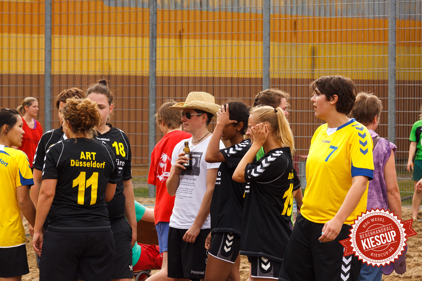 Beachhandball - HSG Wesel - KiesCup Seniorenturnier 2013