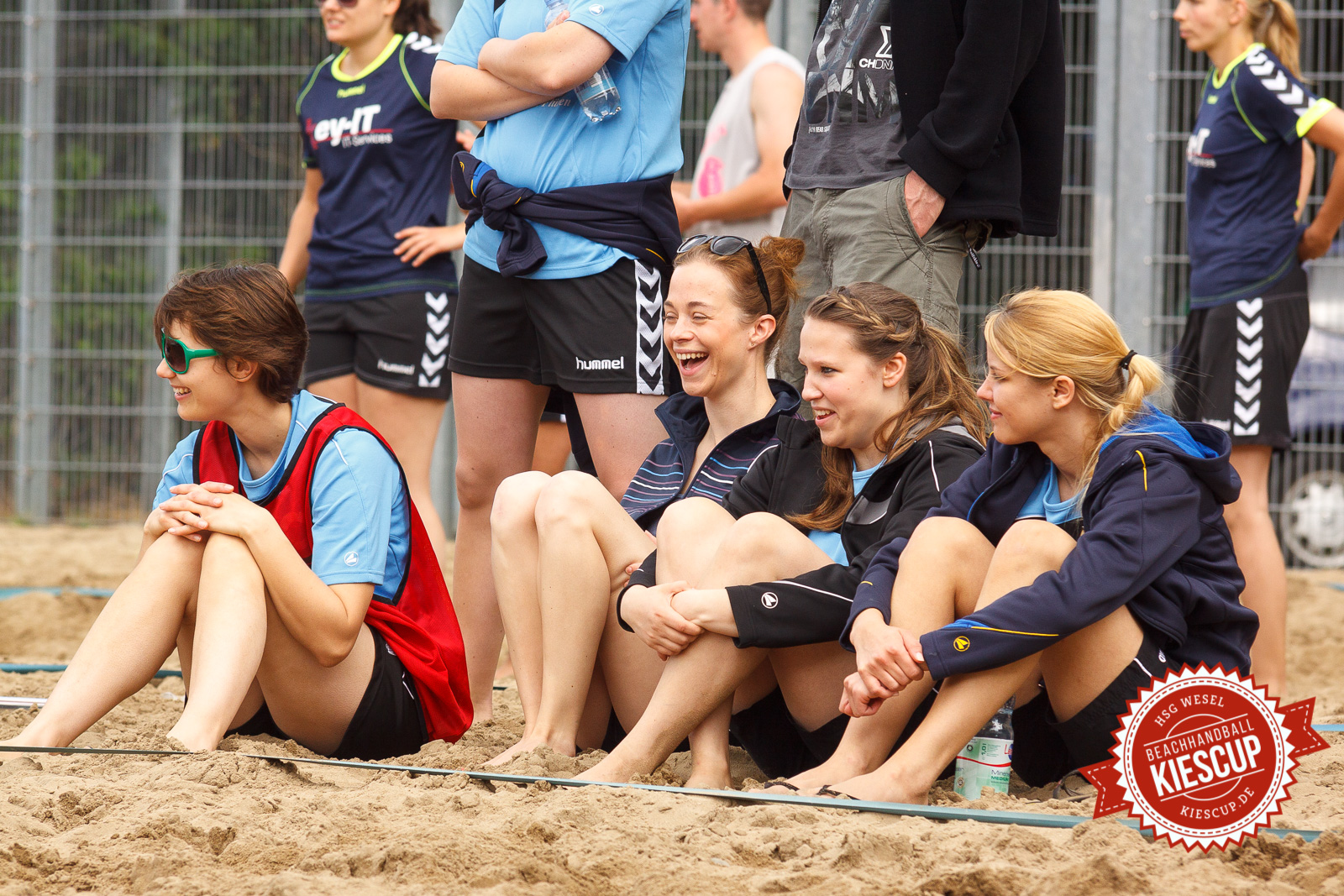 Beachhandball - HSG Wesel - KiesCup Seniorenturnier 2013