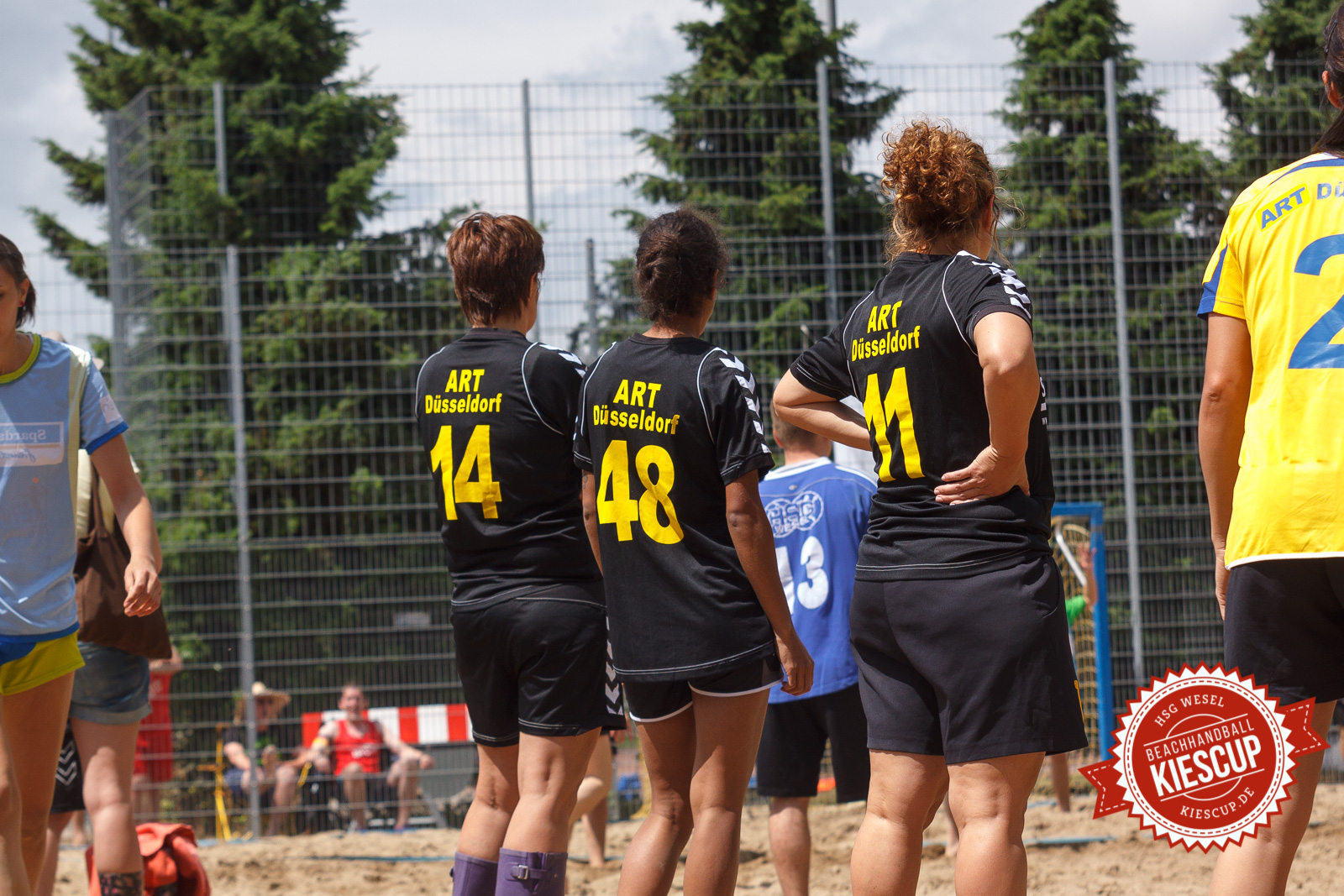 Beachhandball - HSG Wesel - KiesCup Seniorenturnier 2013