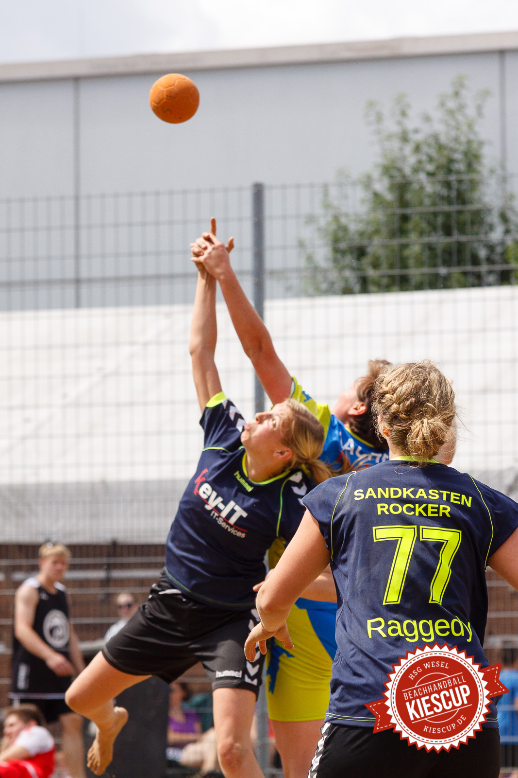 Beachhandball - HSG Wesel - KiesCup Seniorenturnier 2013