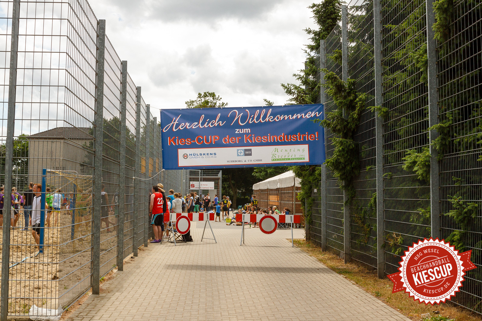 Beachhandball - HSG Wesel - KiesCup Seniorenturnier 2013