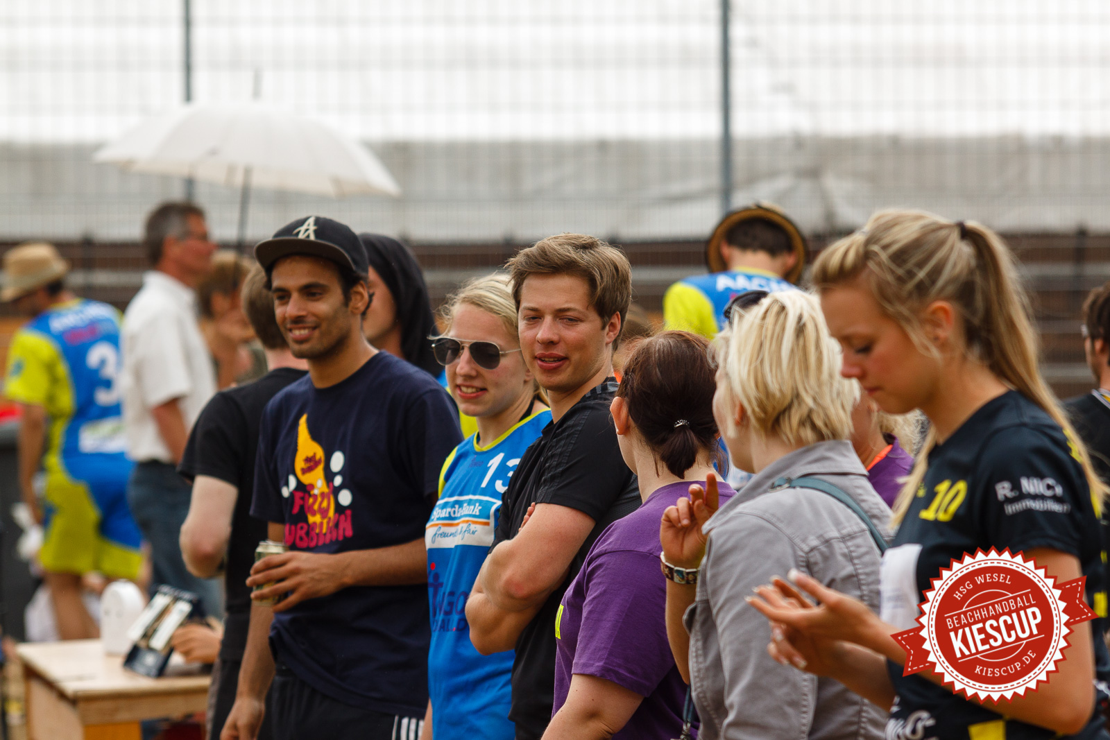 Beachhandball - HSG Wesel - KiesCup Seniorenturnier 2013