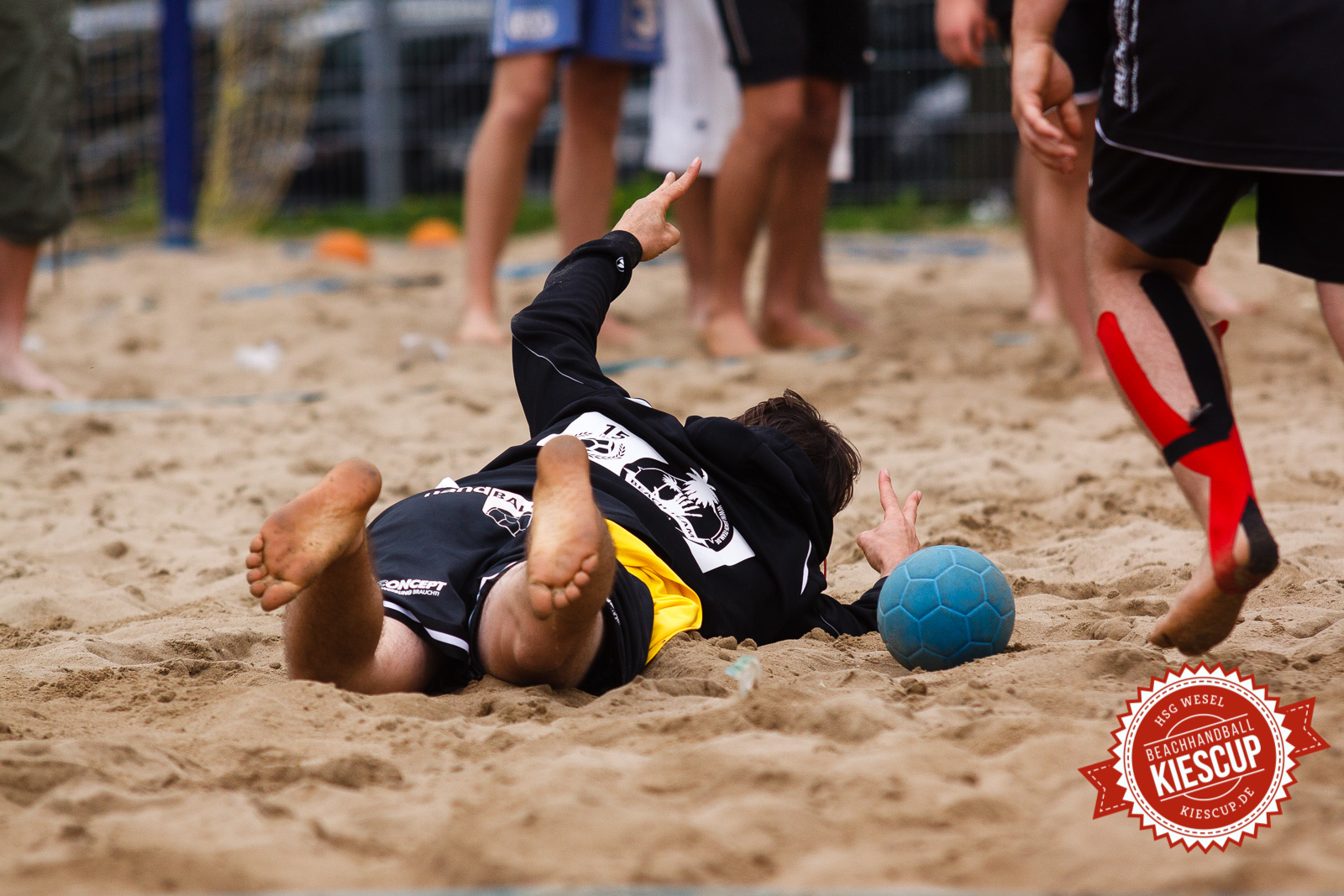 Beachhandball - HSG Wesel - KiesCup Seniorenturnier 2013