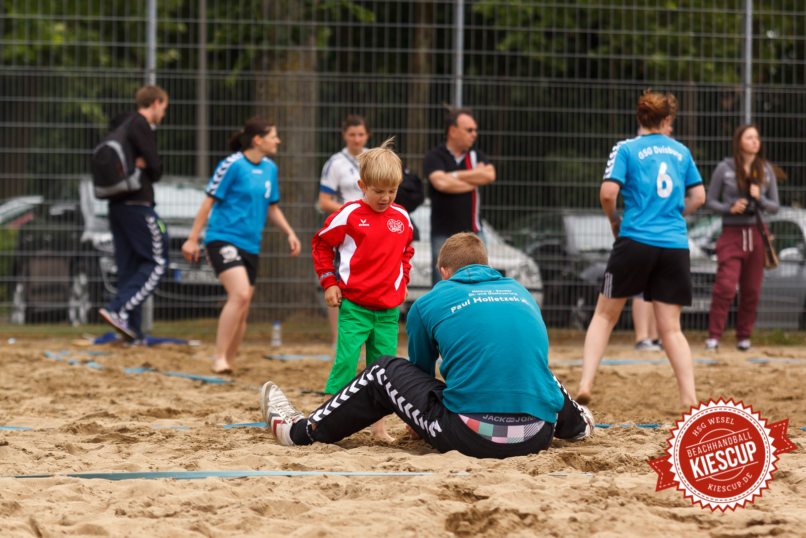 Beachhandball - HSG Wesel - KiesCup Seniorenturnier 2013