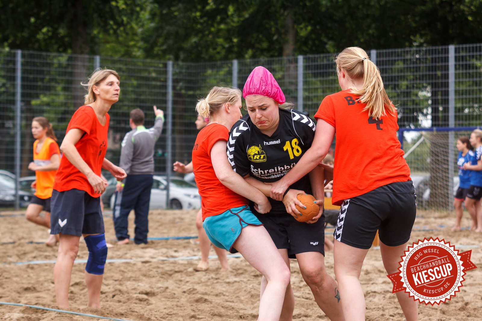 Beachhandball - HSG Wesel - KiesCup Seniorenturnier 2013