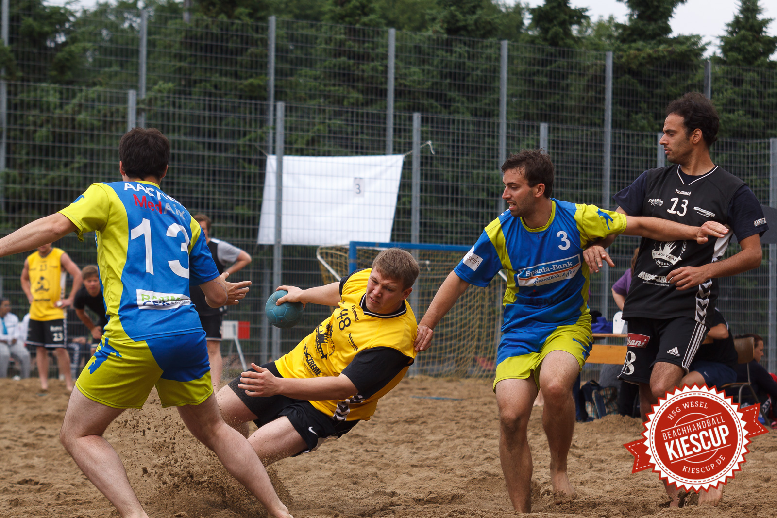 Beachhandball - HSG Wesel - KiesCup Seniorenturnier 2013