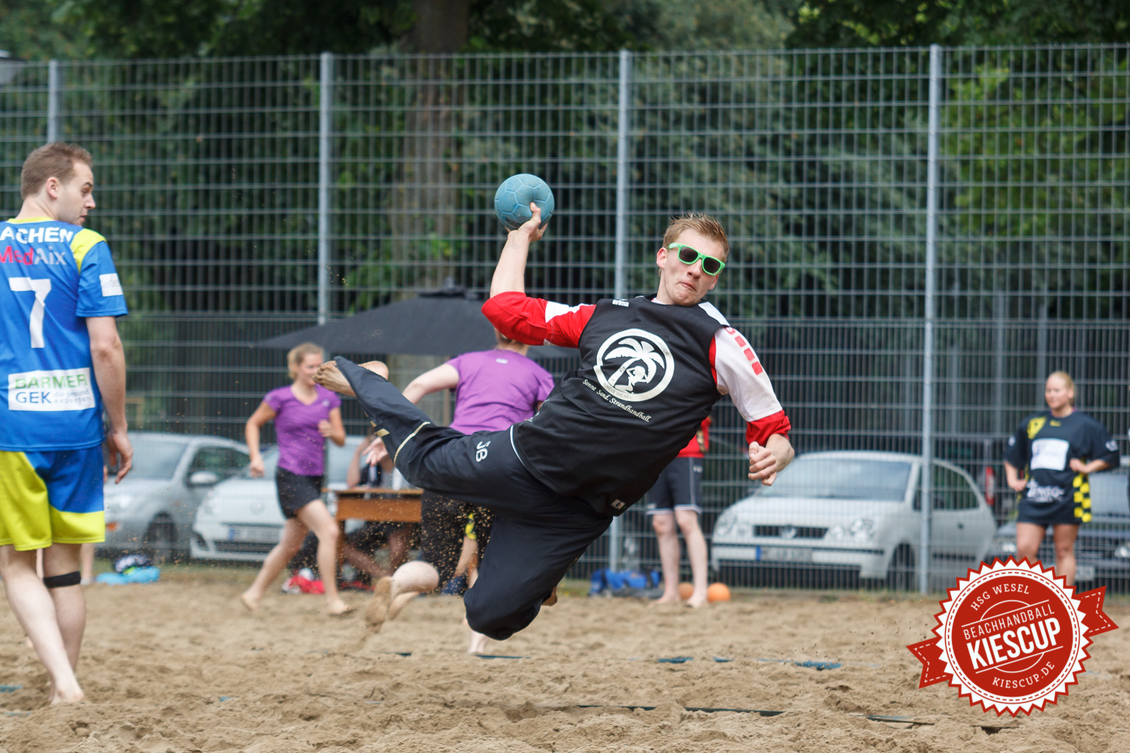 Beachhandball - HSG Wesel - KiesCup Seniorenturnier 2013