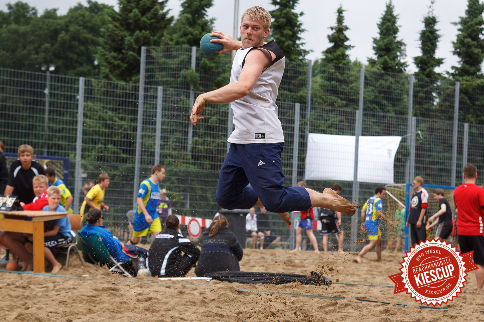 Beachhandball - HSG Wesel - KiesCup Seniorenturnier 2013