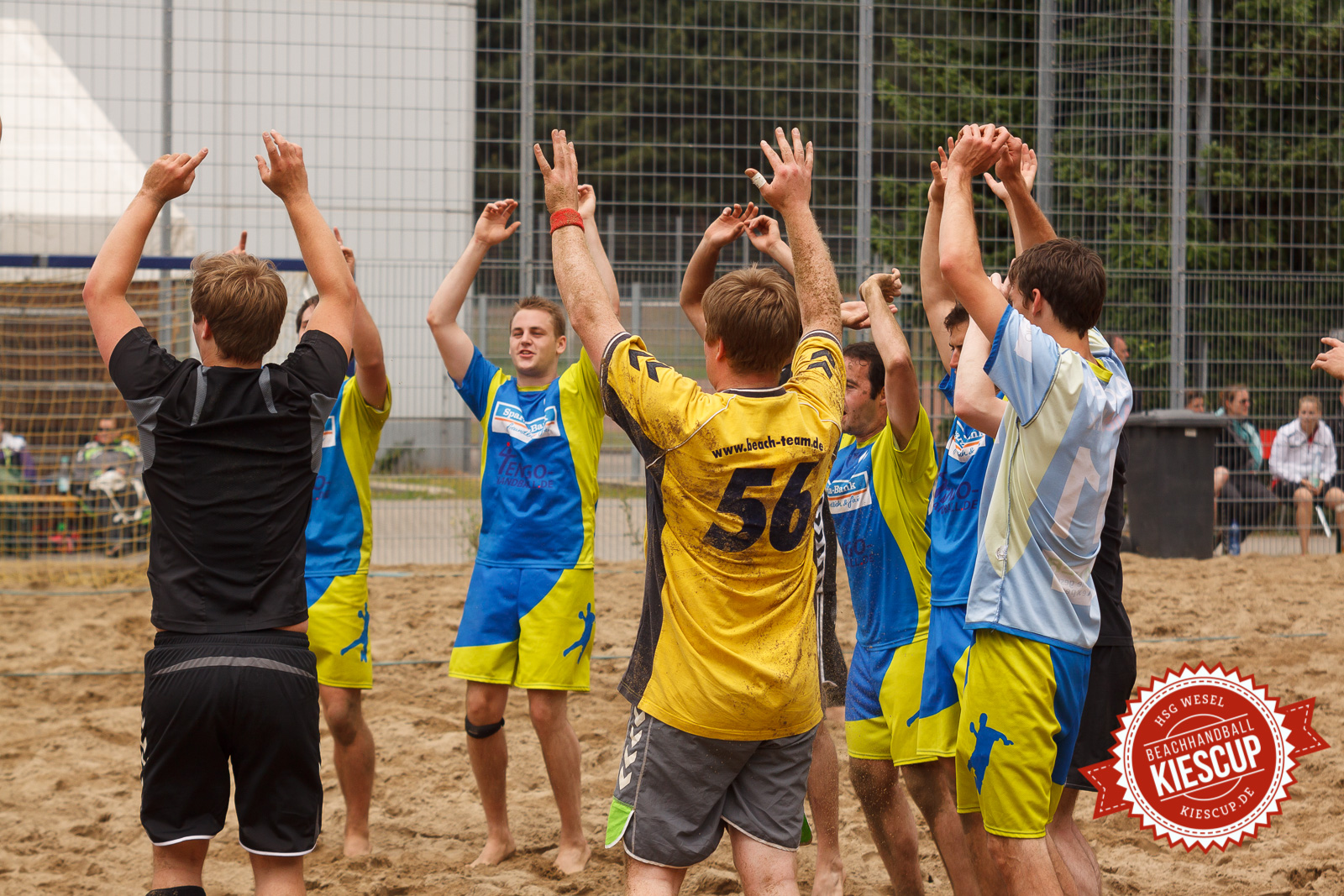Beachhandball - HSG Wesel - KiesCup Seniorenturnier 2013