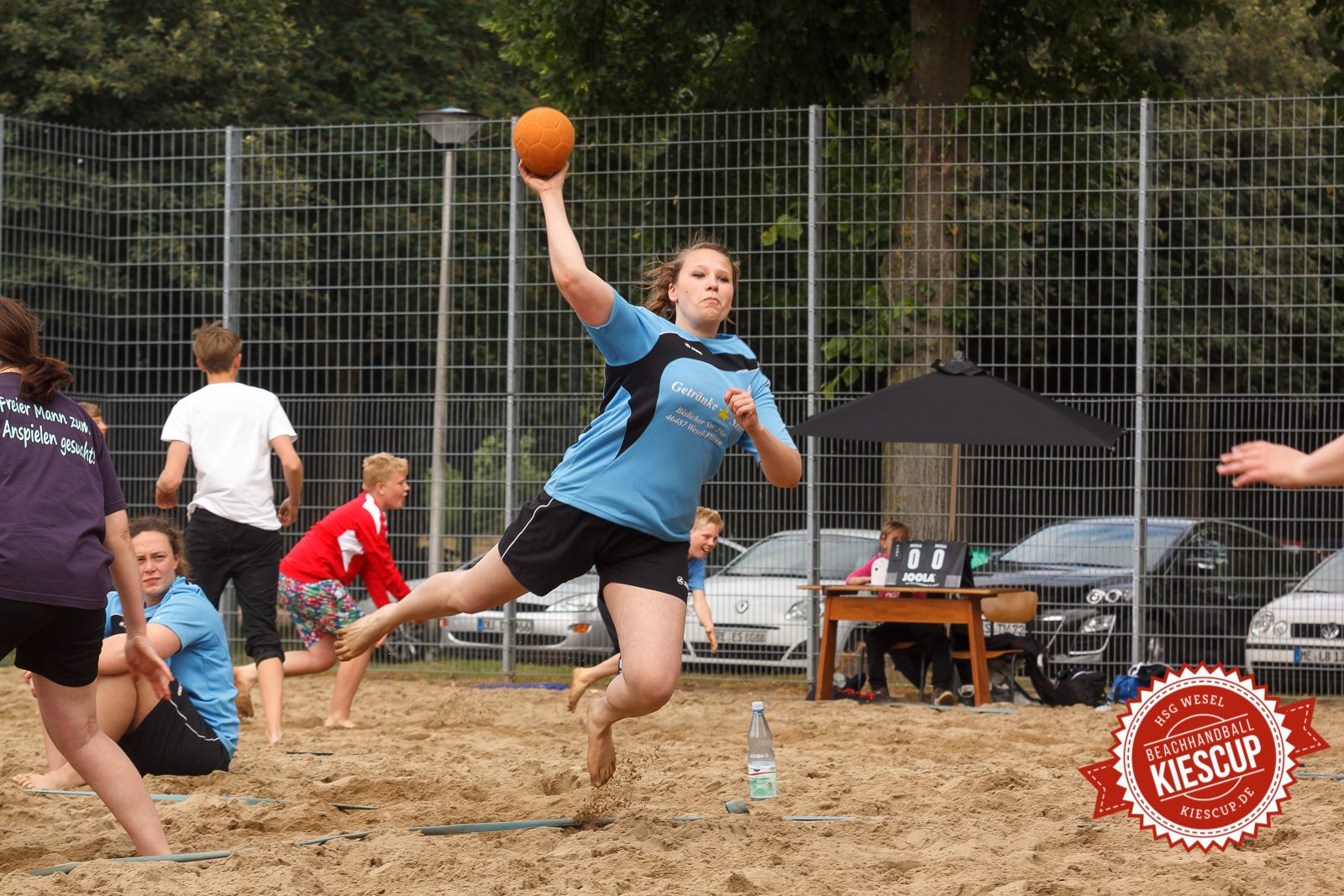 Beachhandball - HSG Wesel - KiesCup Seniorenturnier 2013