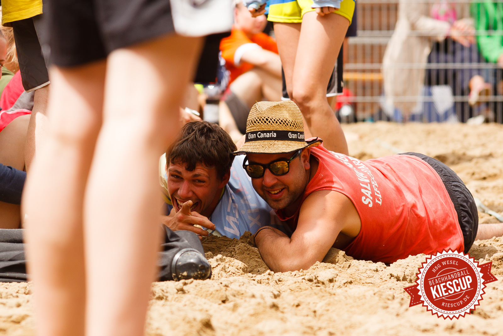Beachhandball - HSG Wesel - KiesCup Seniorenturnier 2013