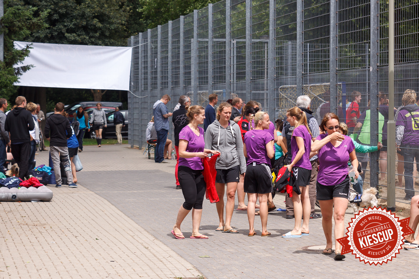 Beachhandball - HSG Wesel - KiesCup Seniorenturnier 2013