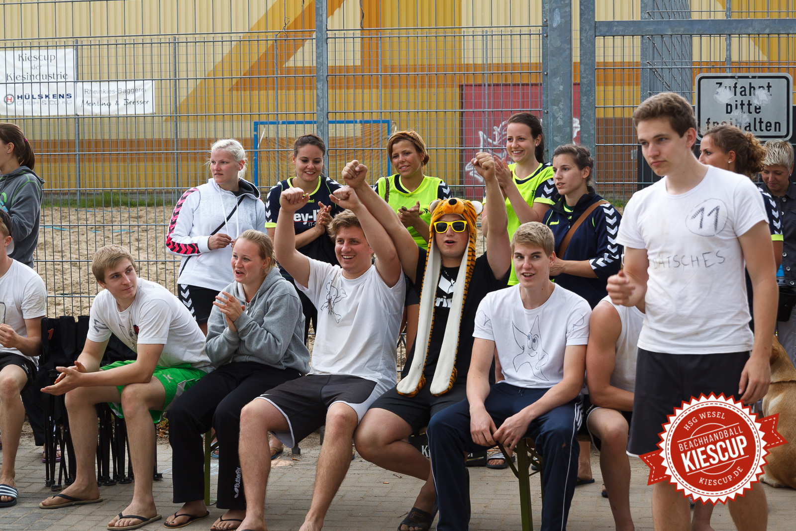 Beachhandball - HSG Wesel - KiesCup Seniorenturnier 2013