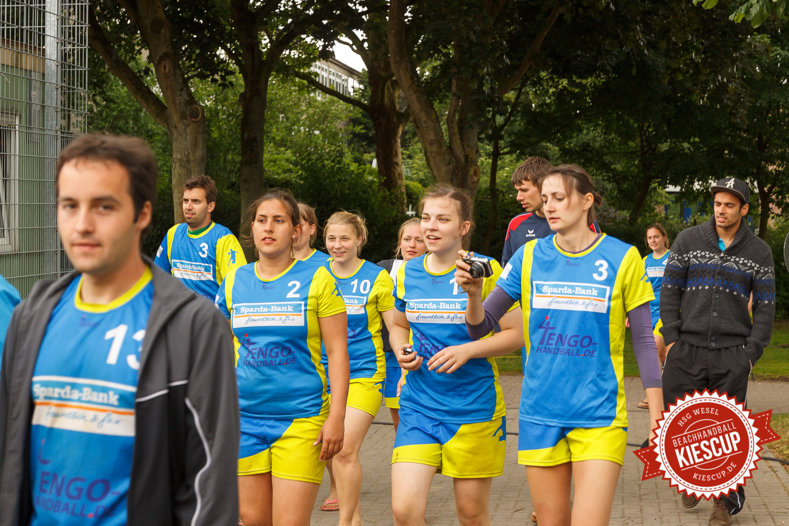 Beachhandball - HSG Wesel - KiesCup Seniorenturnier 2013