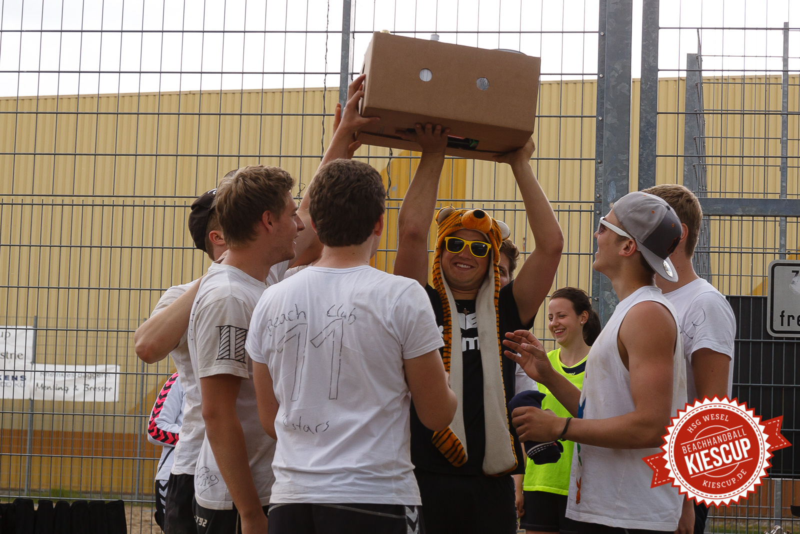 Beachhandball - HSG Wesel - KiesCup Seniorenturnier 2013