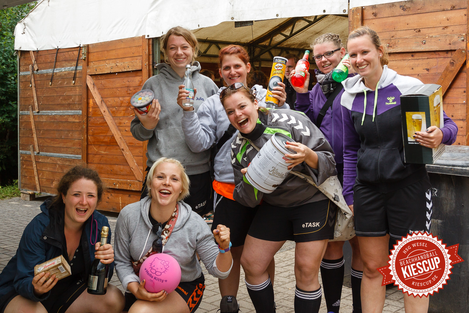 Beachhandball - HSG Wesel - KiesCup Seniorenturnier 2013