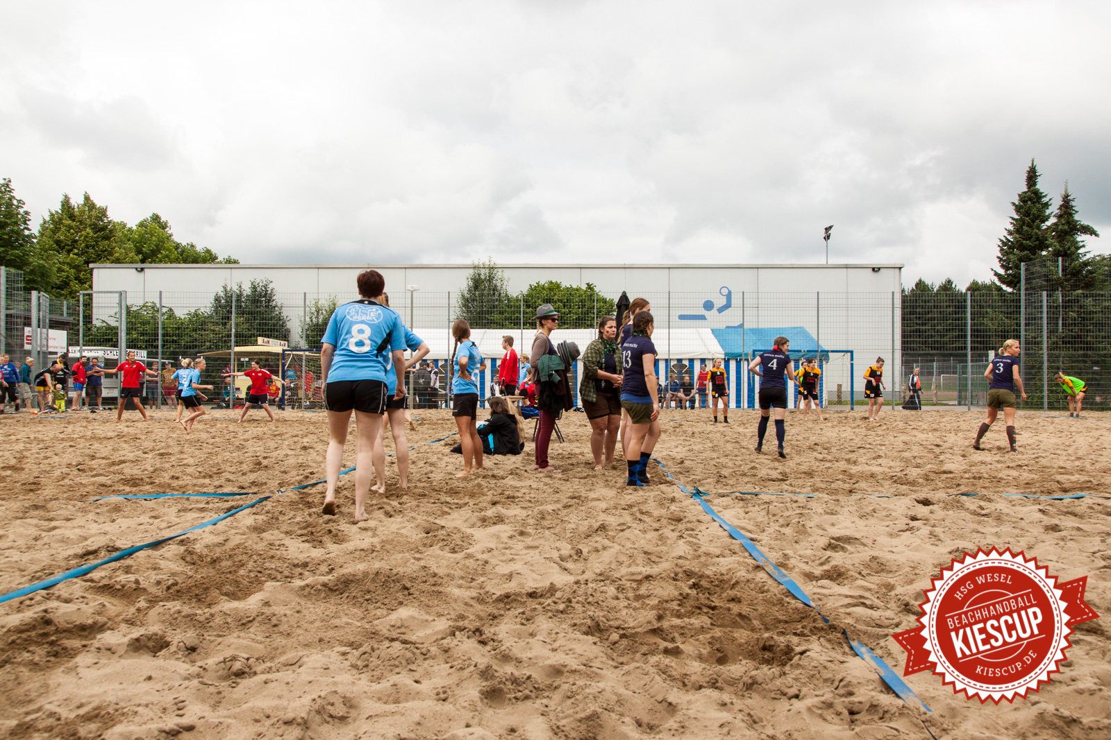 Beachhandball Senioren-Turnier Wesel Kiescup 2014