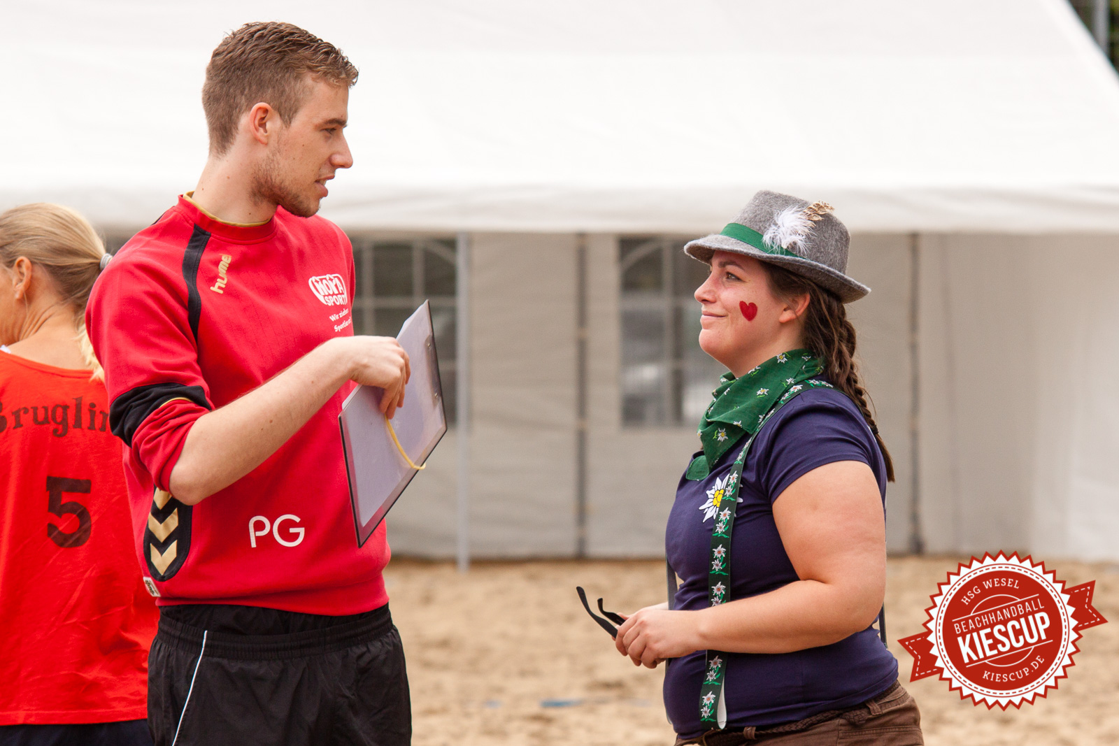Beachhandball Senioren-Turnier Wesel Kiescup 2014