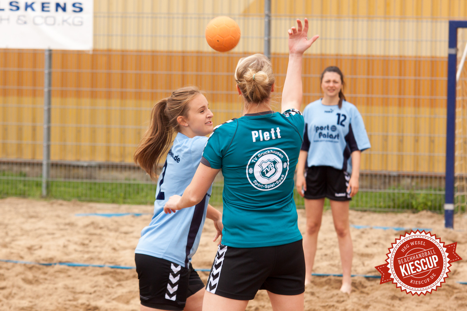 Beachhandball Senioren-Turnier Wesel Kiescup 2014