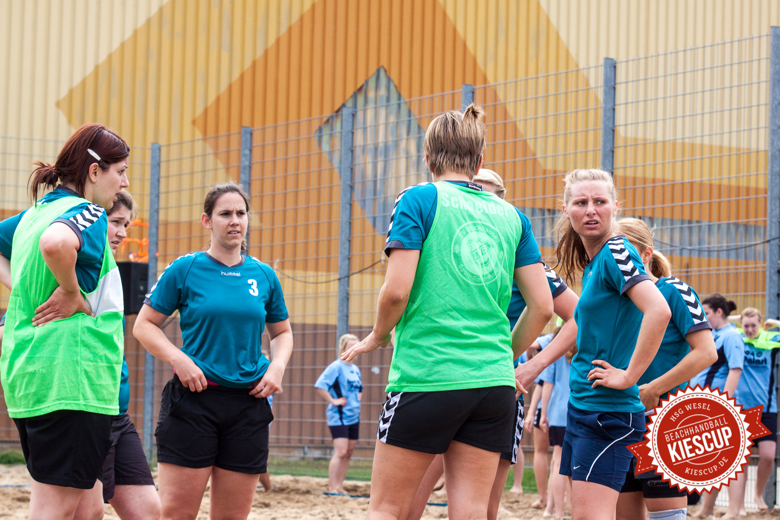 Beachhandball Senioren-Turnier Wesel Kiescup 2014