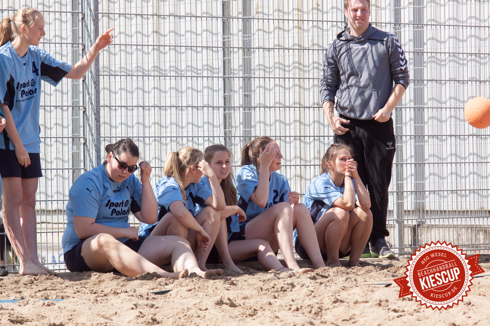 Beachhandball Senioren-Turnier Wesel Kiescup 2014