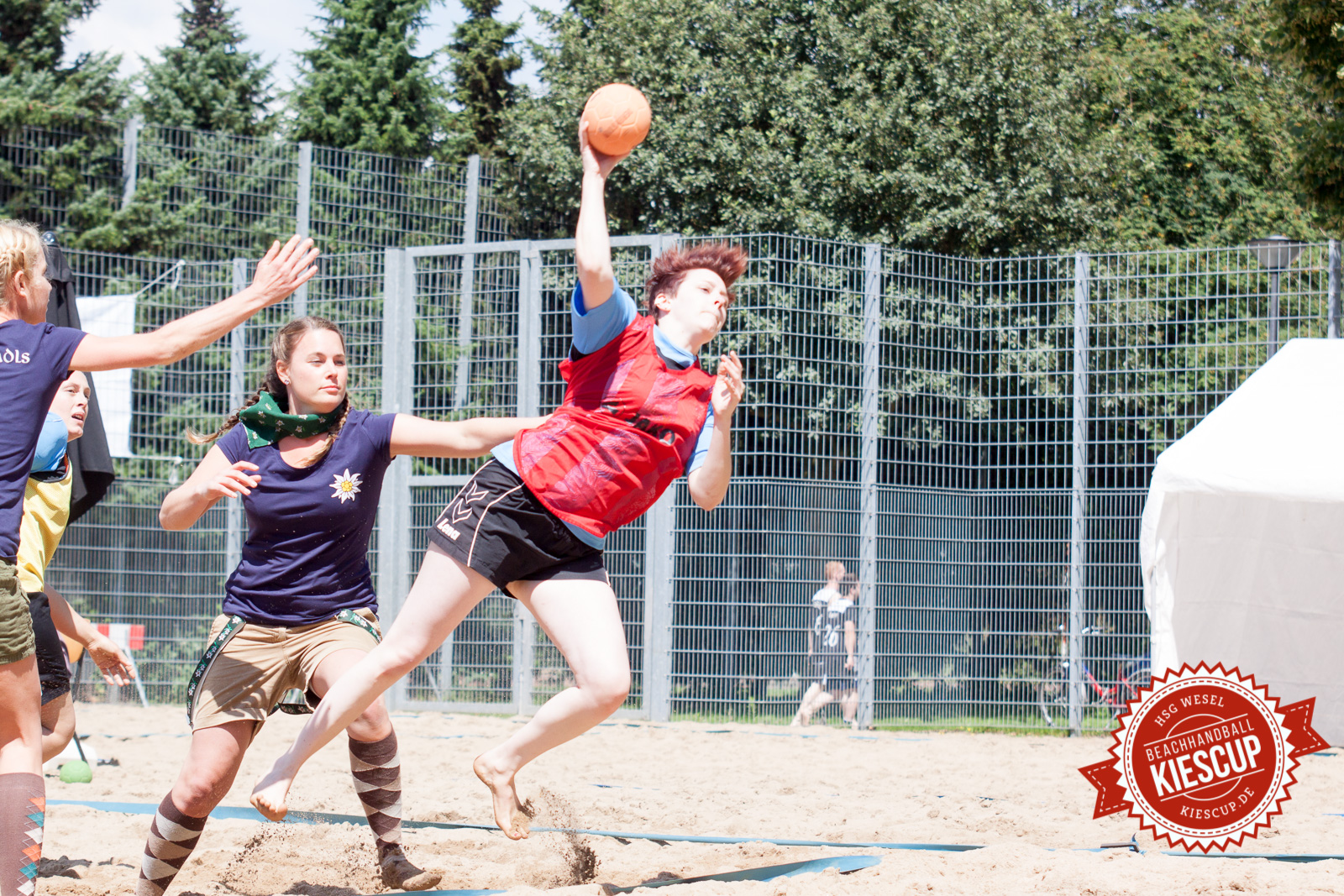 Beachhandball Senioren-Turnier Wesel Kiescup 2014