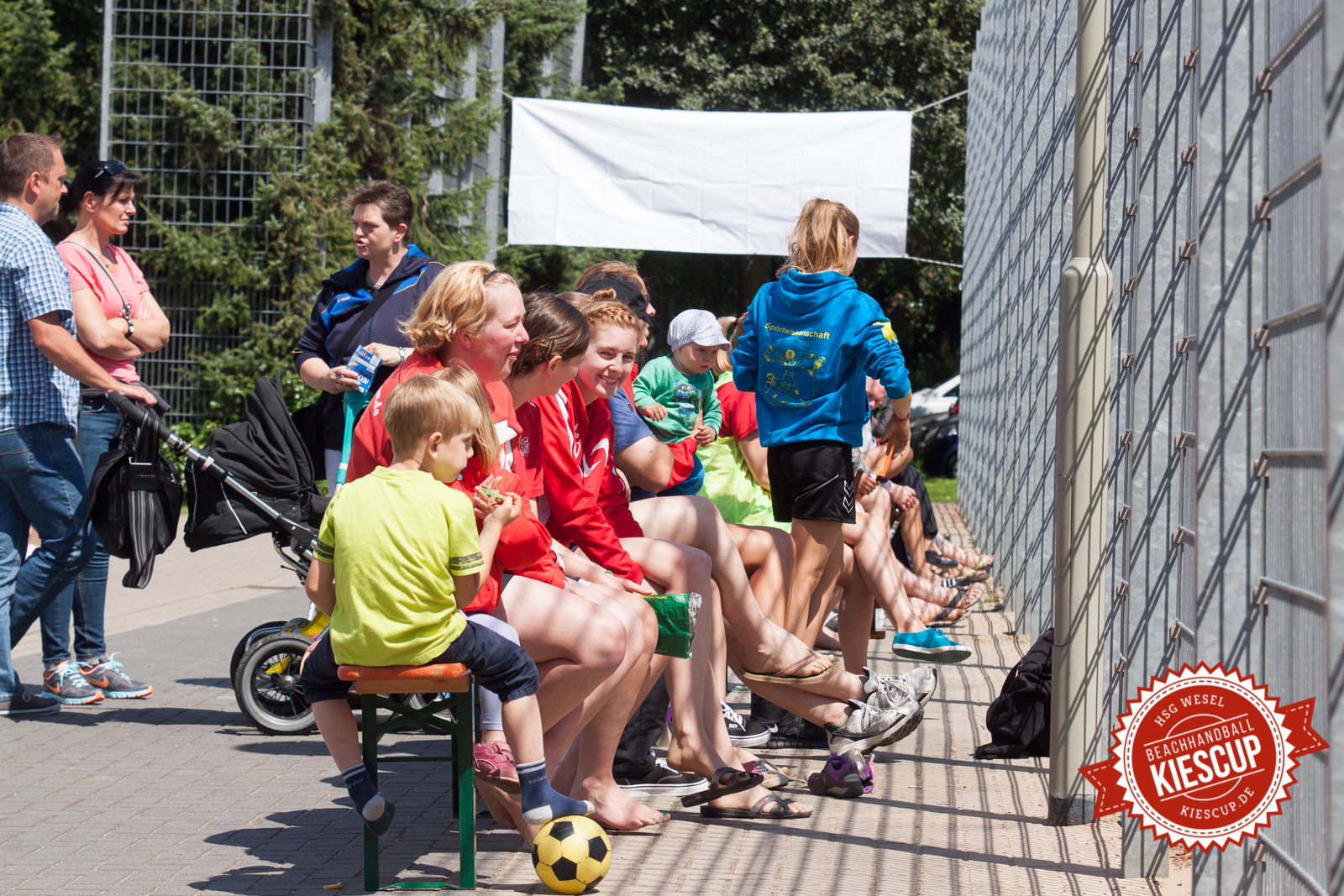 Beachhandball Senioren-Turnier Wesel Kiescup 2014