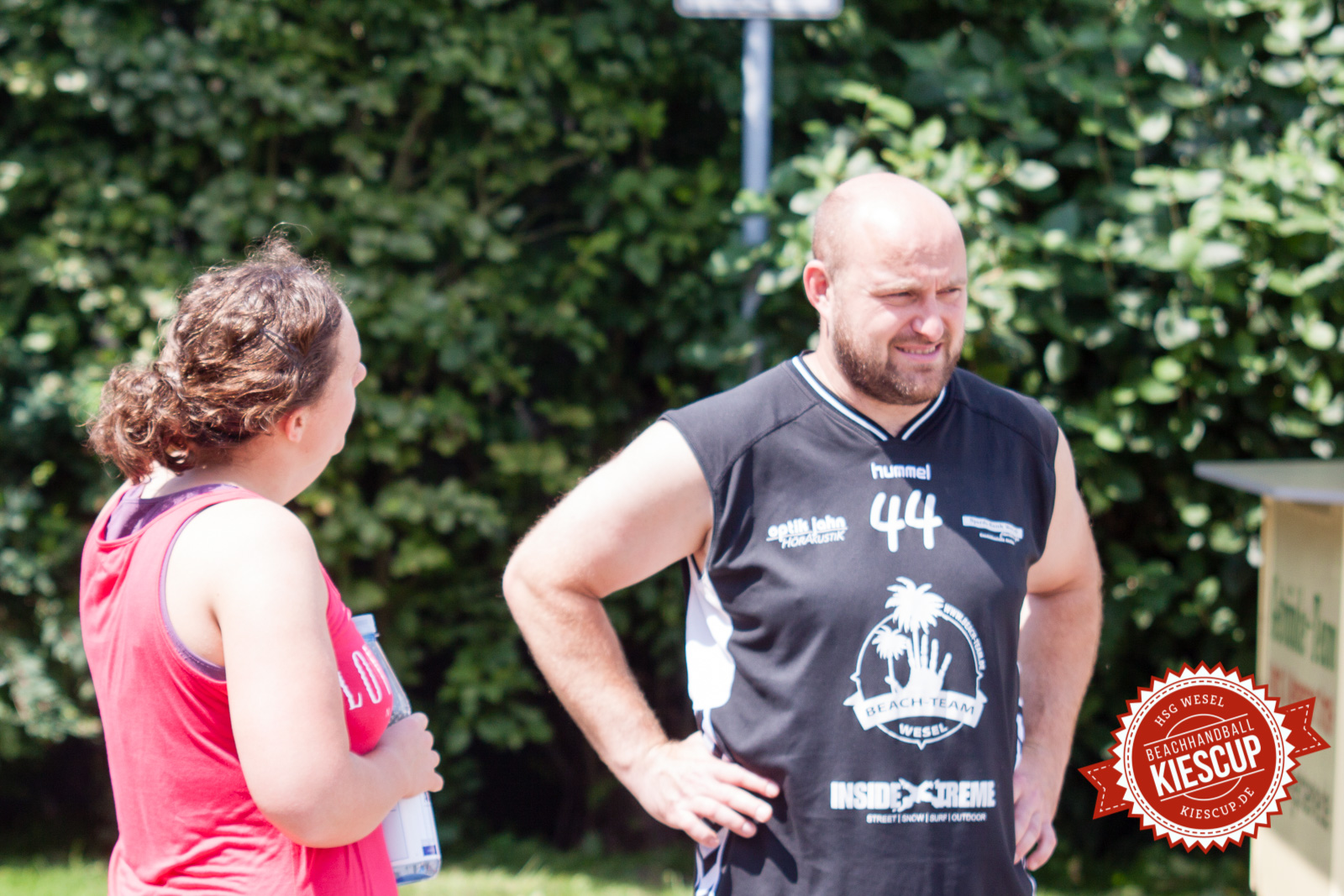 Beachhandball Senioren-Turnier Wesel Kiescup 2014