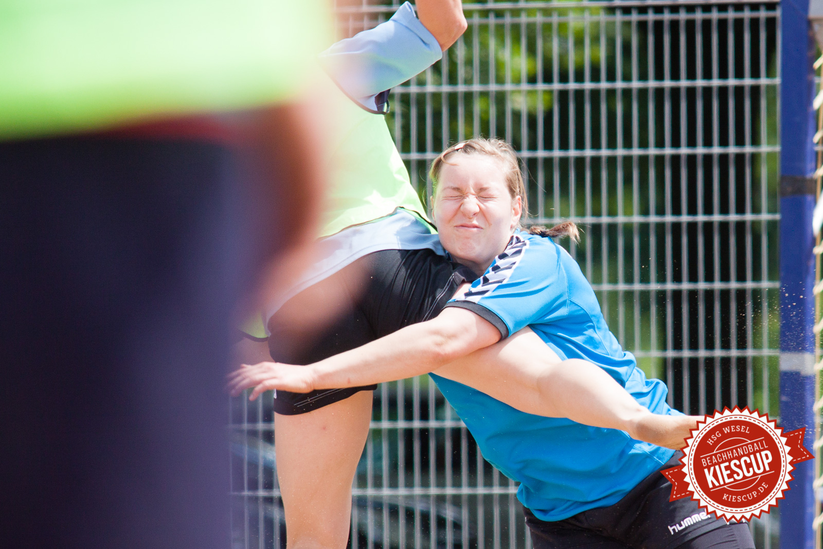 Beachhandball Senioren-Turnier Wesel Kiescup 2014