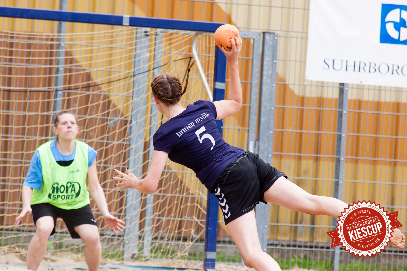 Beachhandball Senioren-Turnier Wesel Kiescup 2014
