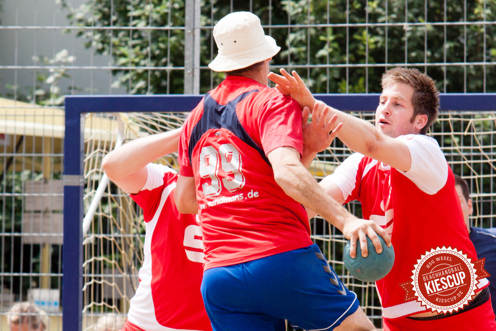 Beachhandball Senioren-Turnier Wesel Kiescup 2014