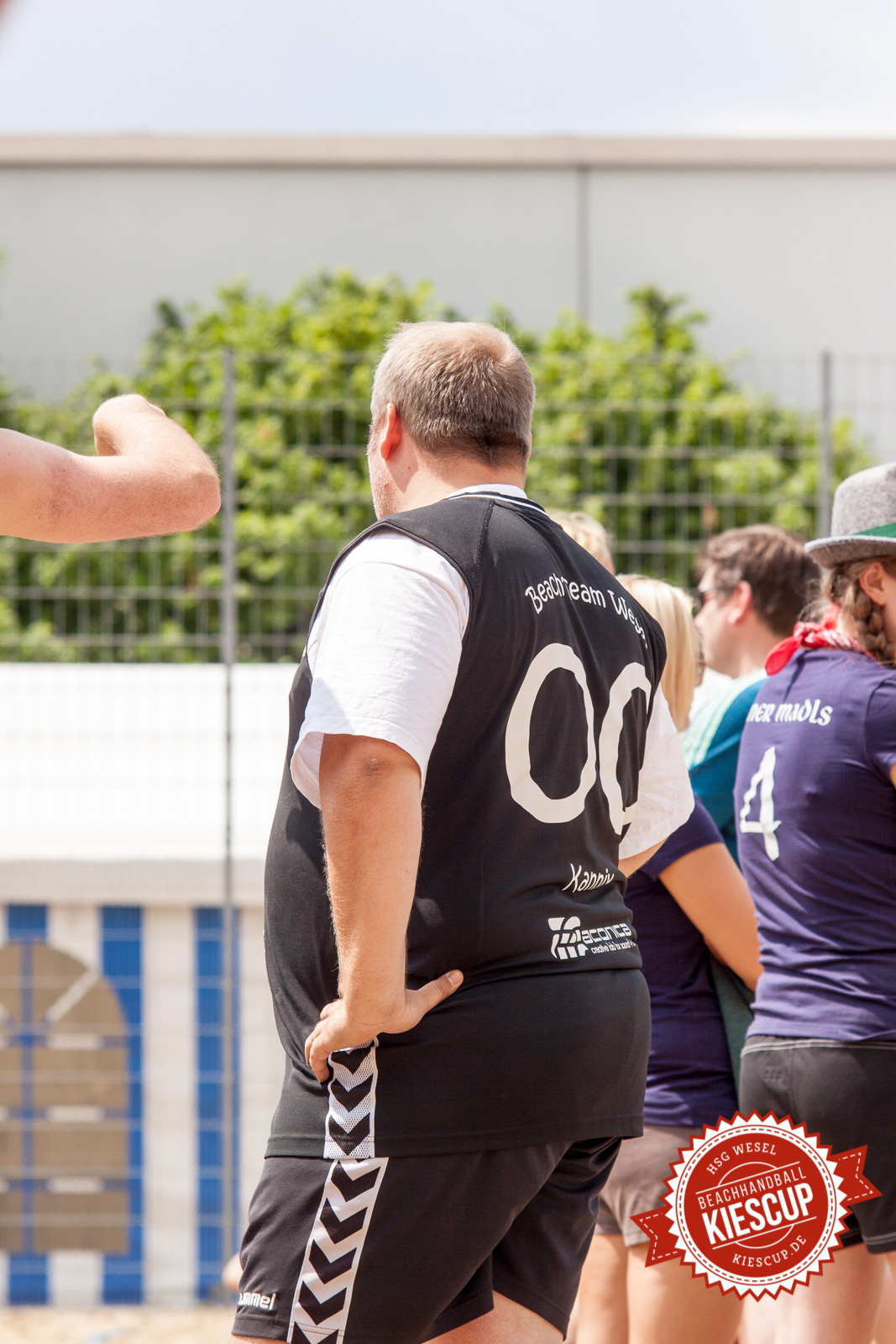 Beachhandball Senioren-Turnier Wesel Kiescup 2014